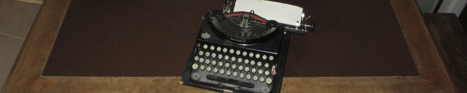 IGAs väl använda mekaniska skrivmaskin, som ännu 2022 fungerar felfritt